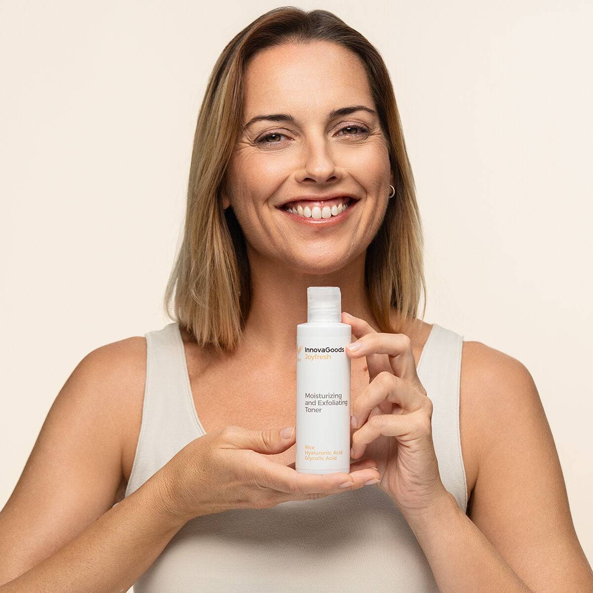 Innovagoods Tónico Facial Hidratante Y Exfoliante Rice Joyfresh Innovagoods 150 Ml
