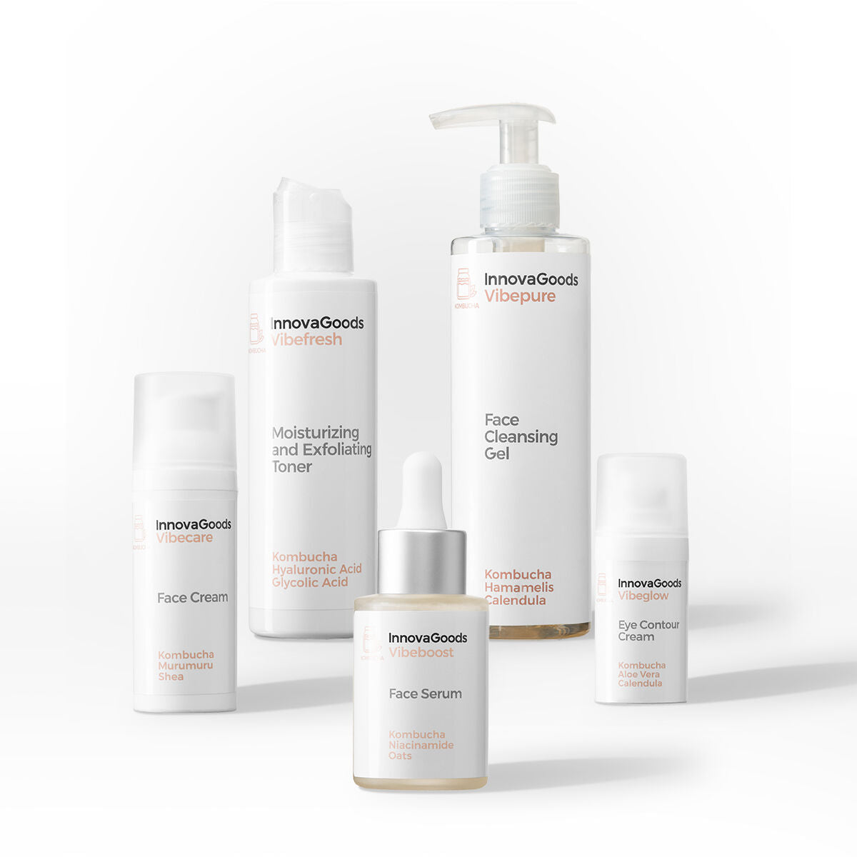 Innovagoods Pack De Rutina Facial Kombucha Innovagoods