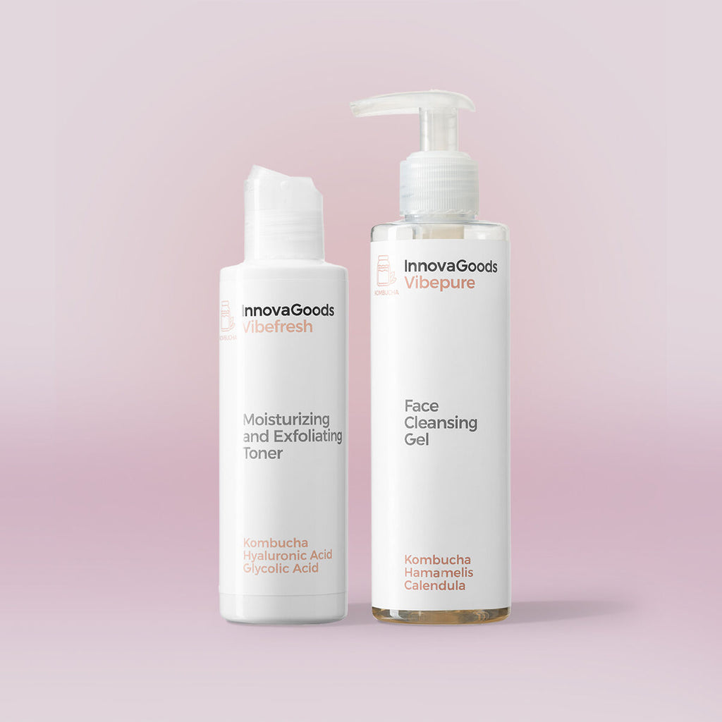 Innovagoods Pack Dúo De Limpieza Facial Kombucha Innovagoods