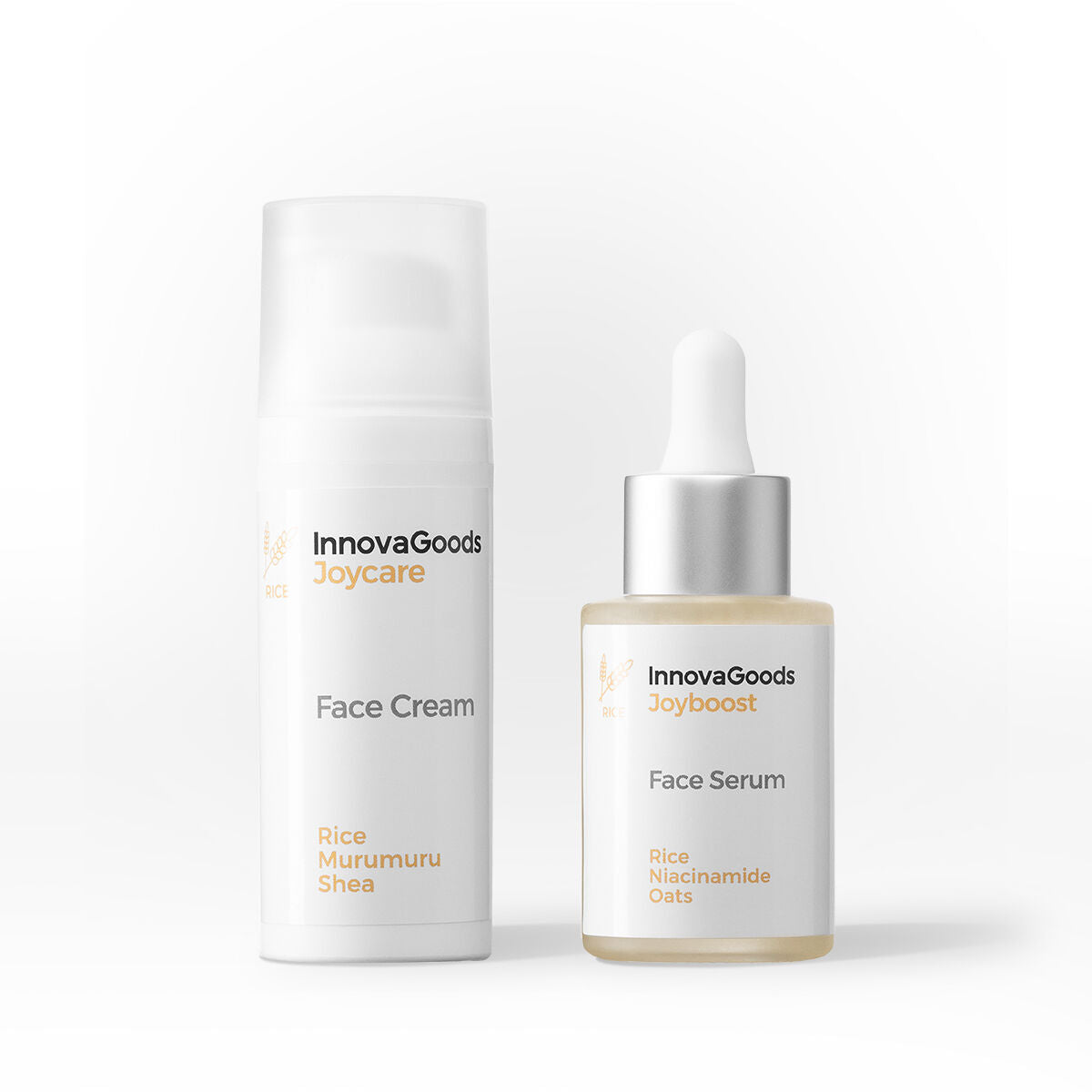 Innovagoods Pack Dúo De Hidratación Facial Rice Innovagoods
