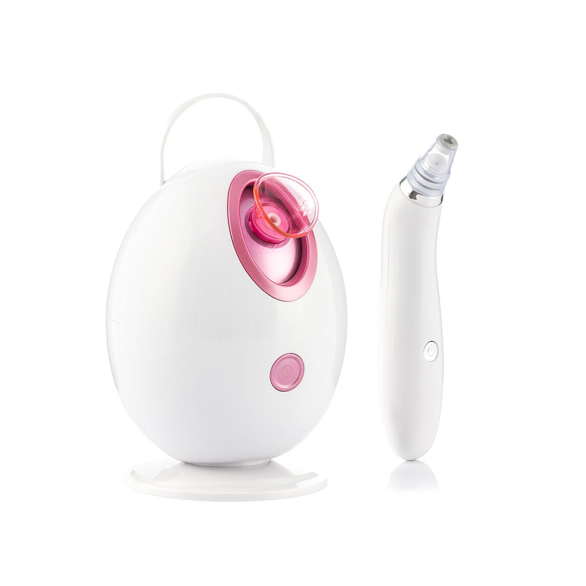 Innovagoods Pack Sauna Facial Eléctrica Y Limpiador Facial Eléctrico De Puntos Negros Innovagoods
