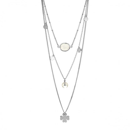 Colar Triplo Trevo Carmo Joalheiros