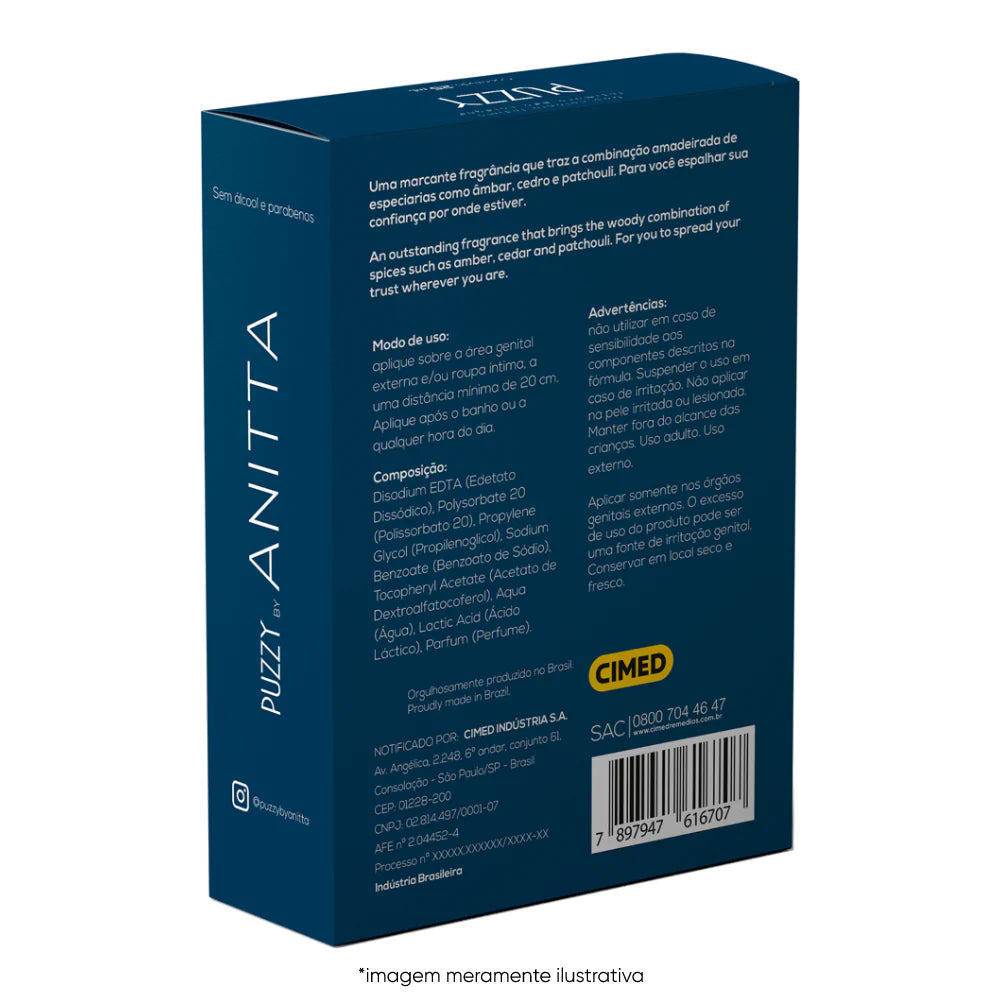 Puzzy By Anitta Deo Colônia Íntima ALPHA 25ml - Terra de Estrelas