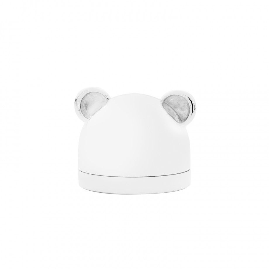 Baby Bear Keepsake Box | Polished Silver Plated | Topaz