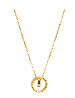 Colar círculos entrelaçados Carmo Joalheiros