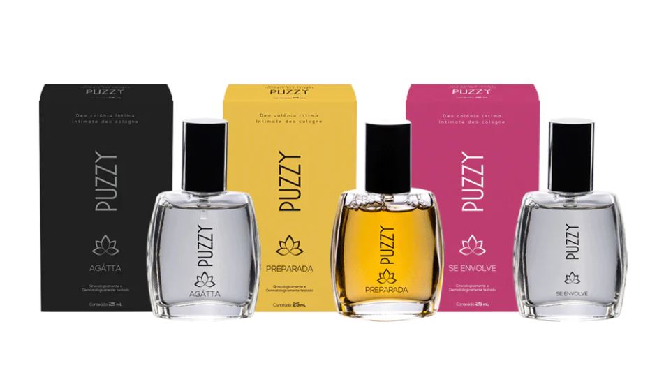 Puzzy By Anitta Deo Intimate Cologne 25ml - Pack of 3 - LOTUS FLOWER NECKLACE OFFER!