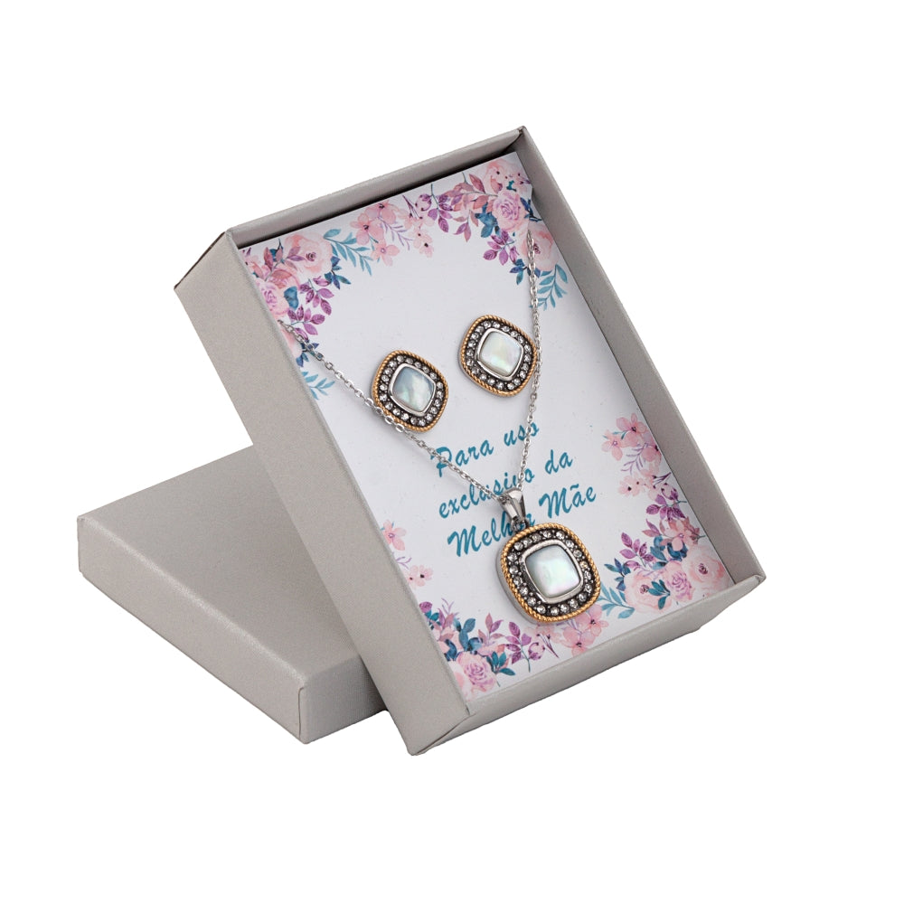 Conjunto Mãe - Aço - Terra de Estrelas