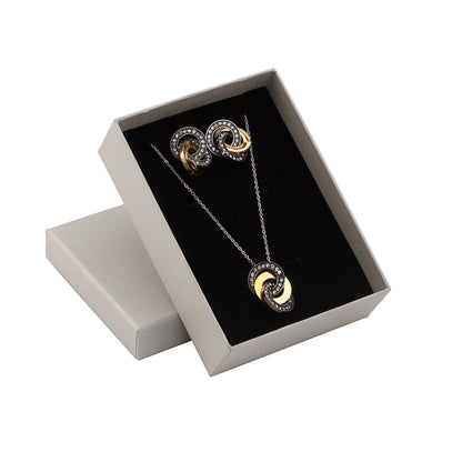 Set of 2 steel jewelry - Knot