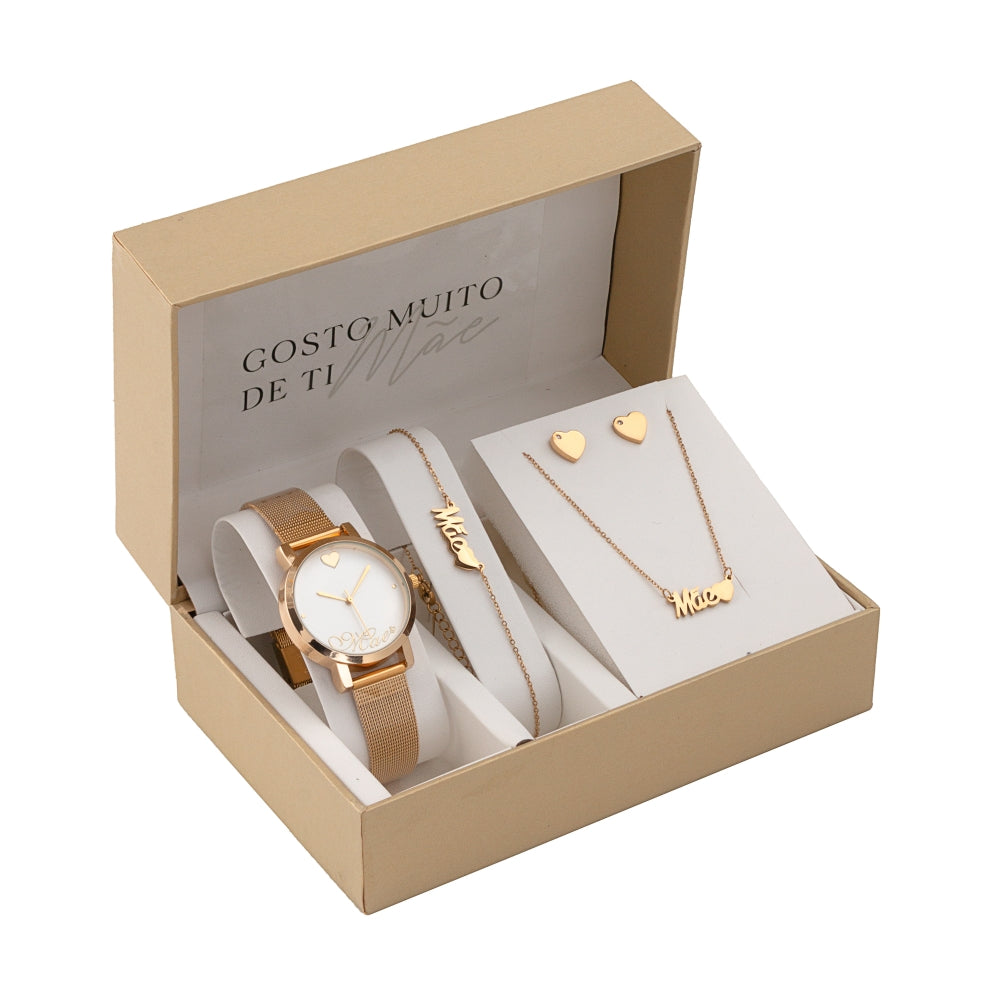 Steel jewelry set - "I really like you" - Mother 2