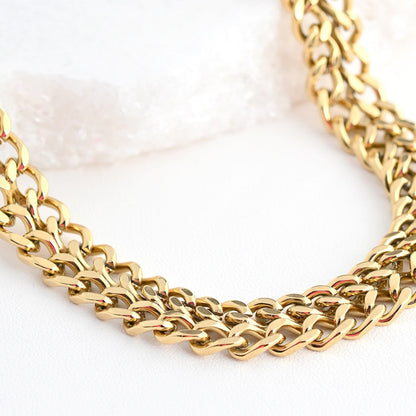 Thick mesh steel collar 