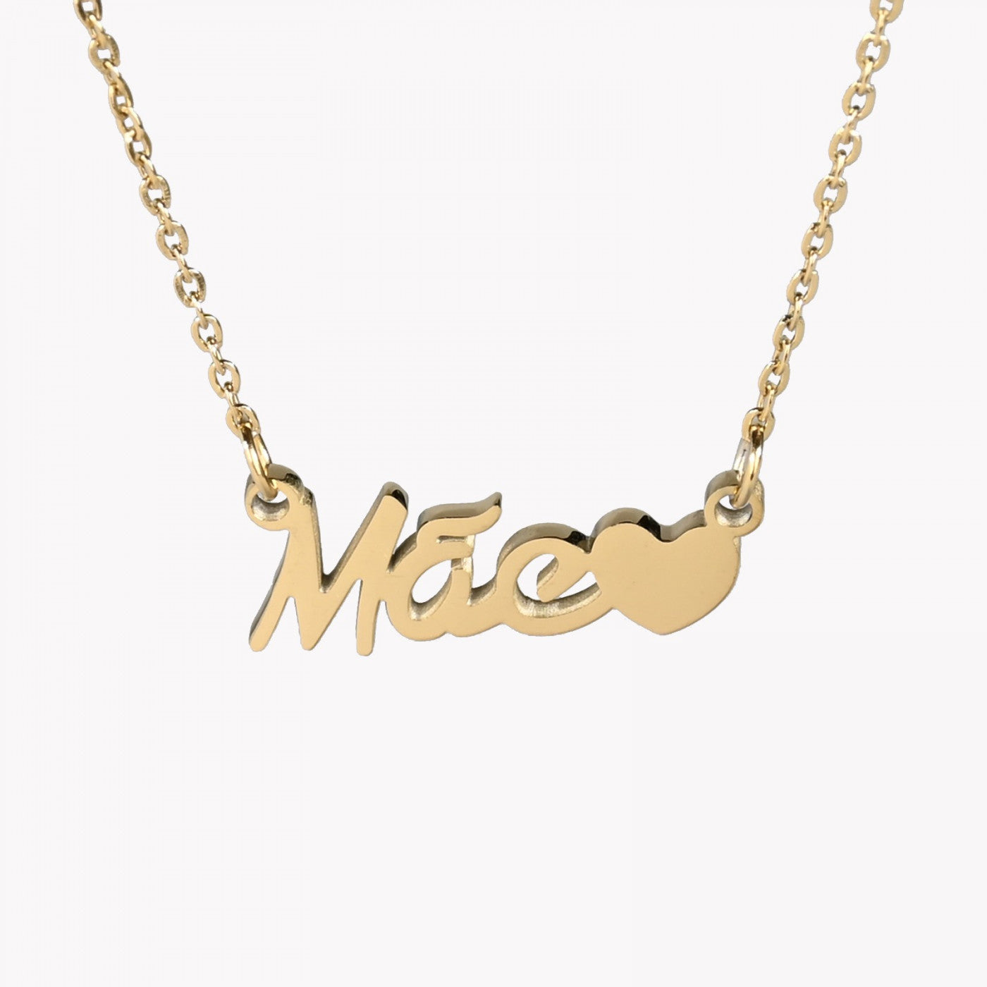 Fine steel necklace - MOTHER 